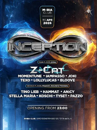 INCEPTION w/ CUBIXX| 2 FLOORS | GOA & TECHNO