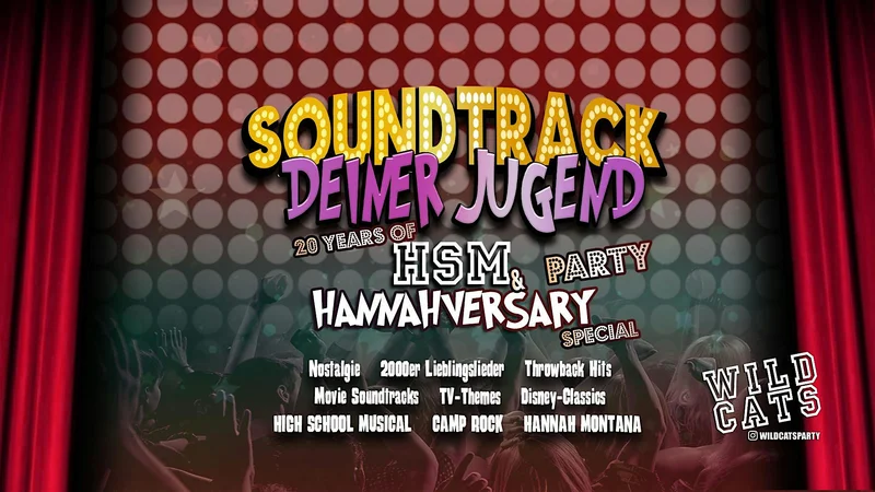 SOUNDTRACK DEINER JUGEND ★ 2000er, TV, HSM & Disney Hits  ★ FRANKFURT