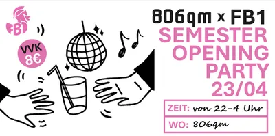 FB1 Semester Opening Party   FB1x806qm